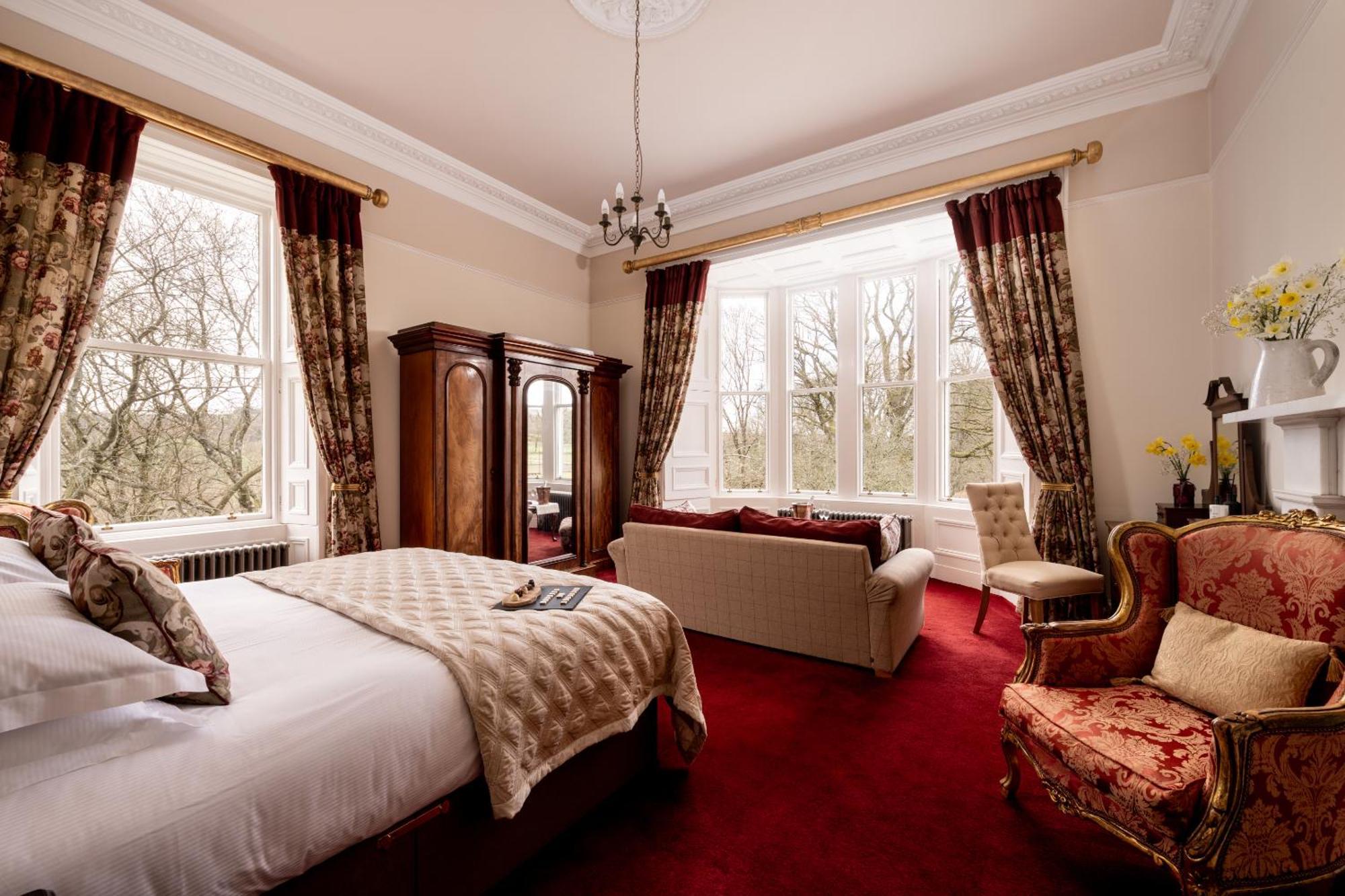 Nithbank Country Estate 5 Star Gold Bed & Breakfast Thornhill  Eksteriør bilde